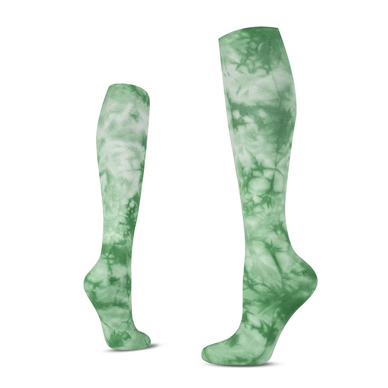 Tie Dye Sport Knee High Compression Socks
