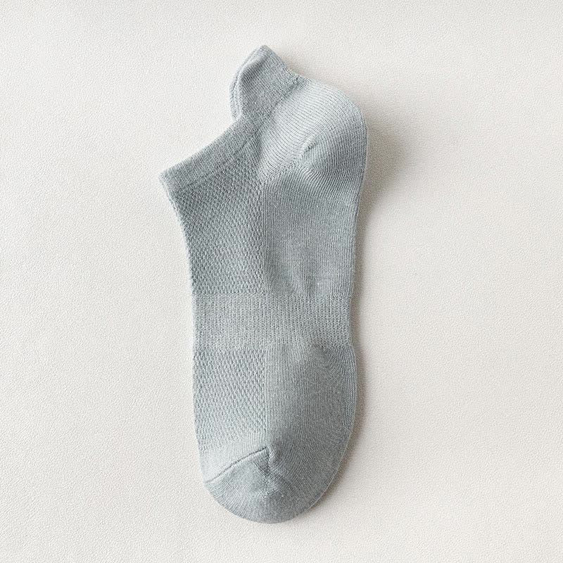 Plus Size Lift Ear Breathable Ankle Socks(5 Pairs)