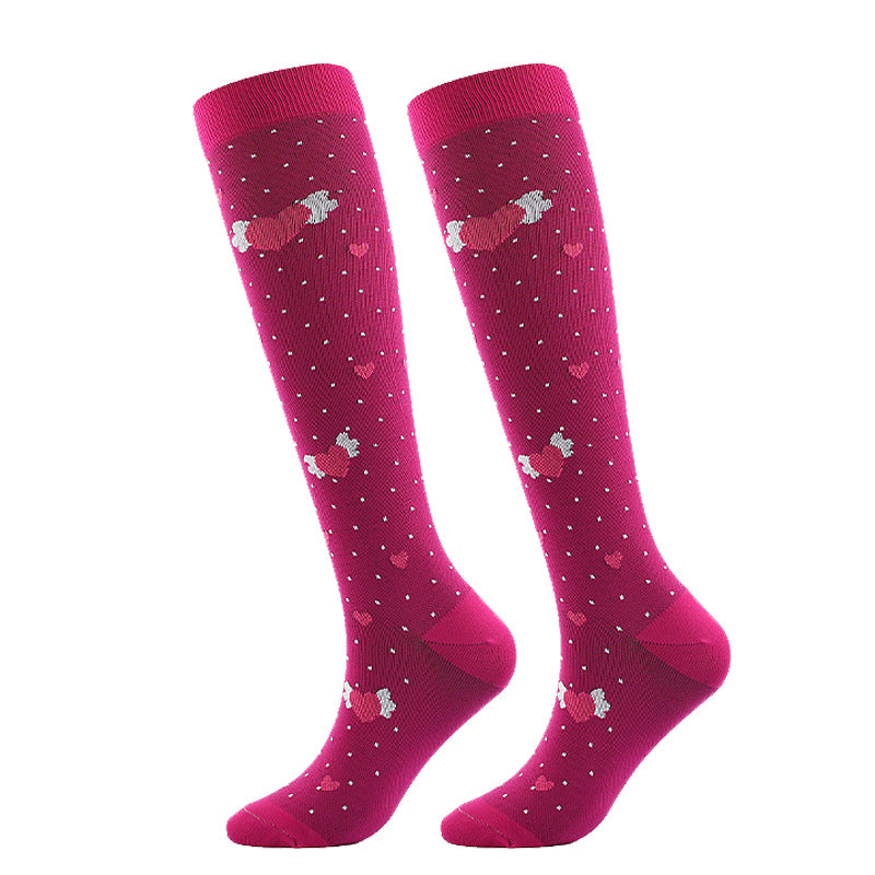 Heart Love Compression Socks(6 Pairs)